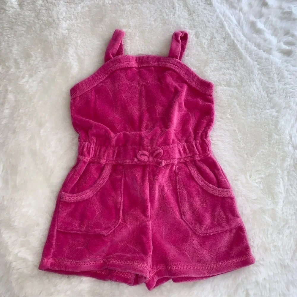 Amy Coe Terry Swimsuit Cover/Romper, sz 18mo
